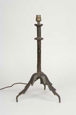 Fondation Giacometti -  Lampe modèle « trépied à feuilles », deuxième version