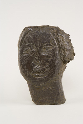 Fondation Giacometti -  [Tête de femme (Flora Mayo)]