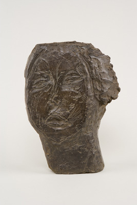 Fondation Giacometti -  [Tête de femme (Flora Mayo)]