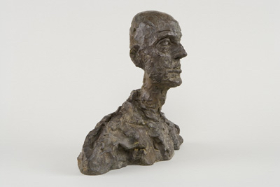 Fondation Giacometti -  [Tête d'homme (Lotar I)]