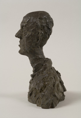 Fondation Giacometti -  [Tête d'homme (Lotar I)]