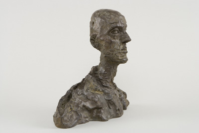 Fondation Giacometti -  [Tête d'homme (Lotar I)]