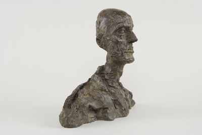 Fondation Giacometti -  [Tête d'homme (Lotar I)]