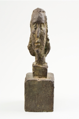 Fondation Giacometti -  [Tête de Marie-Laure de Noailles sur double socle]