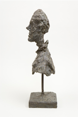 Fondation Giacometti -  [Buste d'homme sur tige]