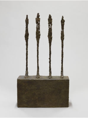 Fondation Giacometti -  Quatre femmes sur socle