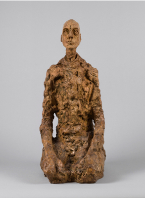 Fondation Giacometti -  [Buste d'homme assis (Lotar III)]