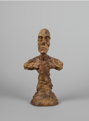 Fondation Giacometti -  Buste d'homme [dit New York II]