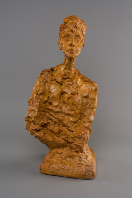 Fondation Giacometti -  [Buste de femme aux bras croisés (Francine Torrent)]