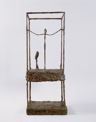 Fondation Giacometti -  [La Cage, première version]