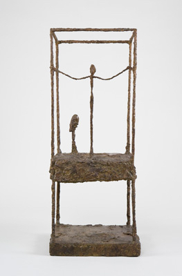 Fondation Giacometti -  [La Cage, première version]