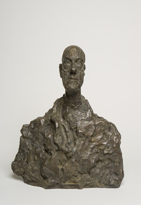 Fondation Giacometti -  Buste d'homme (Diego)