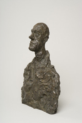 Fondation Giacometti -  Buste d'homme (Diego)