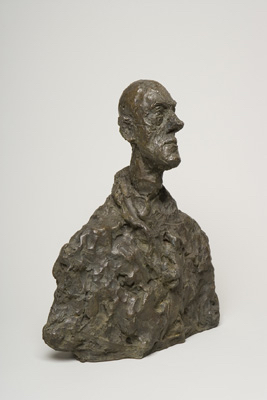 Fondation Giacometti -  Buste d'homme (Diego)