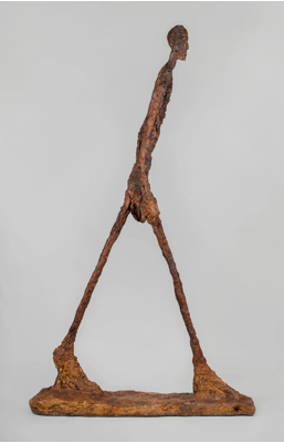 Fondation Giacometti -  Homme qui marche II