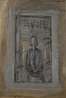 Fondation Giacometti -  [Annette assise]