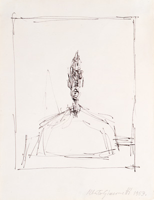 Fondation Giacometti -  Bust of Man