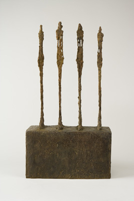 Fondation Giacometti -  Quatre femmes sur socle