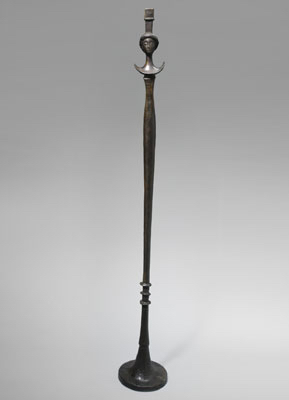 Fondation Giacometti -  Lampadaire modèle « figure »