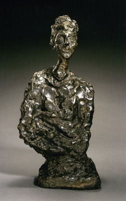 Fondation Giacometti -  [Buste de femme aux bras croisés (Francine Torrent)]