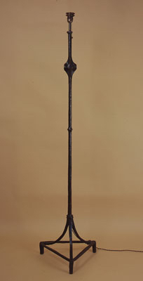 Fondation Giacometti -  Lampadaire modèle « osselet », deuxième version