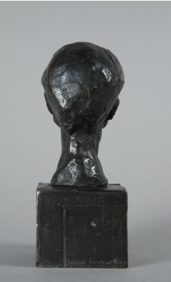 Fondation Giacometti -  Tête de femme sur socle [Rita]