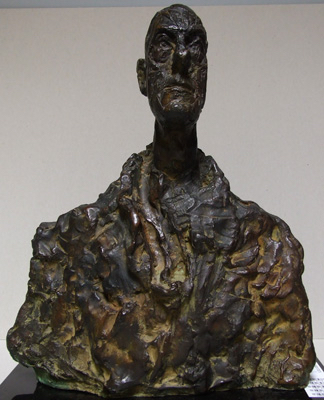 Fondation Giacometti -  Buste d'homme (Diego)