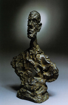 Fondation Giacometti -  Buste d'homme