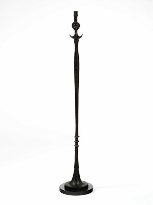 Fondation Giacometti -  Lampadaire modèle « figure »