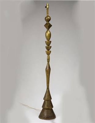 Fondation Giacometti -  Lampadaire modèle « à godets »