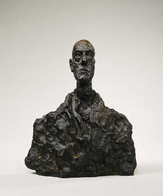 Fondation Giacometti -  Buste d'homme (Diego)