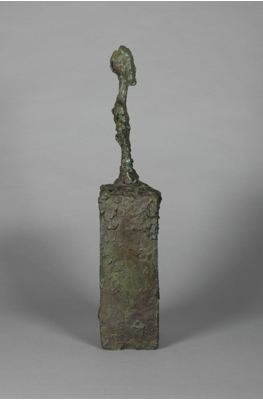 Fondation Giacometti -  [Buste d'homme sur socle]