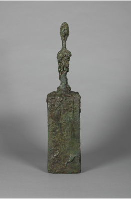 Fondation Giacometti -  [Buste d'homme sur socle]