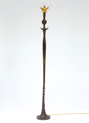 Fondation Giacometti -  Lampadaire modèle « figure »