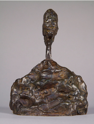 Fondation Giacometti -  [Petit buste d'homme]