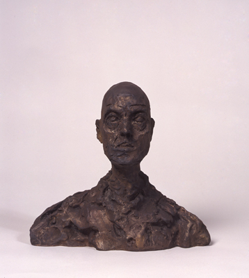 Fondation Giacometti -  [Tête d'homme (Lotar I)]