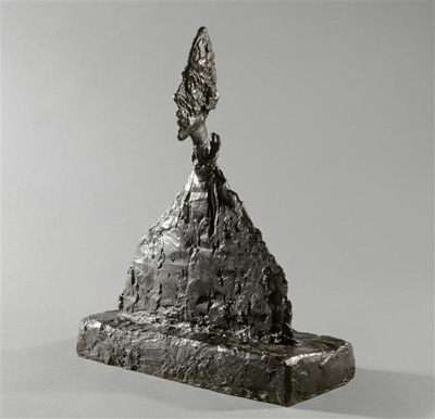 Fondation Giacometti -  Buste mince sur socle [dit Aménophis]