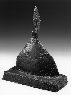 Fondation Giacometti -  Buste mince sur socle [dit Aménophis]