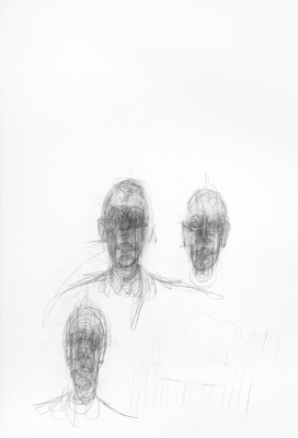 Fondation Giacometti -  [Trois têtes]