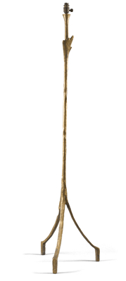 Fondation Giacometti -  Lampadaire modèle « feuille »