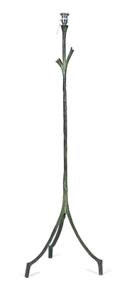 Fondation Giacometti -  Lampadaire modèle « feuille »