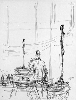 Fondation Giacometti -  [Sculptures dans l'atelier]