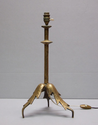 Fondation Giacometti -  Lampe modèle « trépied à feuilles », première version