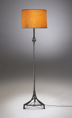 Fondation Giacometti -  Lampadaire modèle « osselet », deuxième version