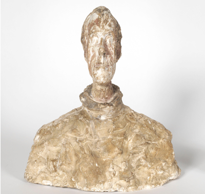 Fondation Giacometti -  [Buste de Diego au col roulé]