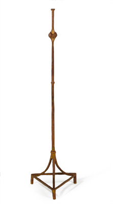 Fondation Giacometti -  Lampadaire modèle « osselet », deuxième version