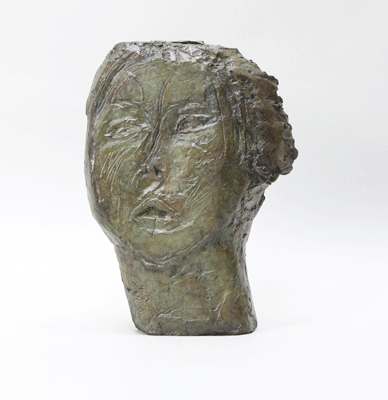 Fondation Giacometti -  [Tête de femme (Flora Mayo)]