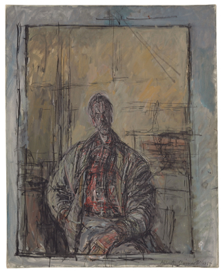 Fondation Giacometti -  Diego (à la chemise écossaise)