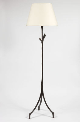 Fondation Giacometti -  Lampadaire modèle « feuille »