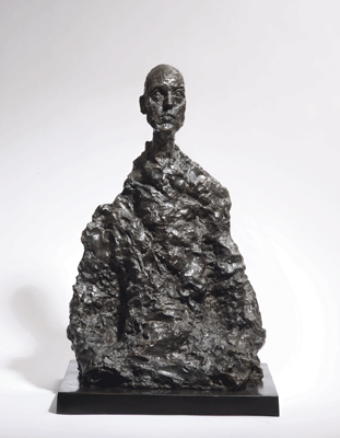 Fondation Giacometti -  [Buste d'homme (Lotar II)]